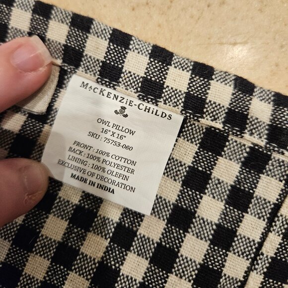 NEW MACKENZIE CHILDS GOBBLER COURTLY CHECK TURKEY 100% COTTON KITCHEN DISH TOWEL - Picture 8 of 8